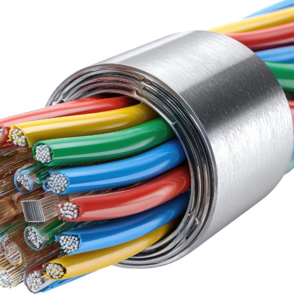 Copper and aluminum electrical cables for durable, safe, and efficient power transmission.