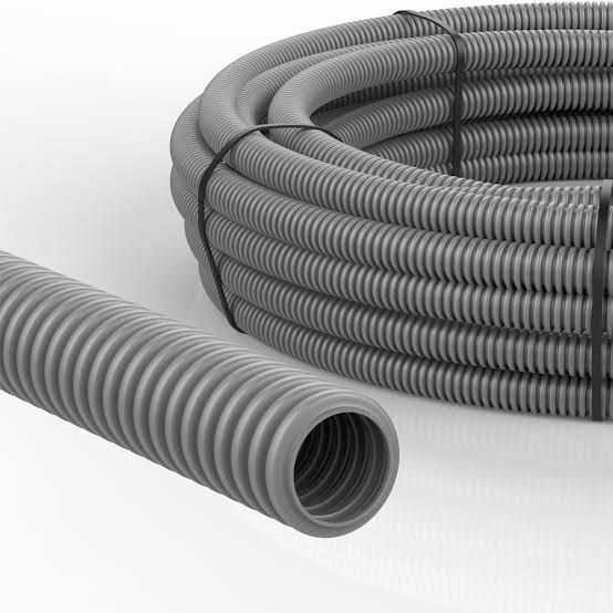 PVC electrical conduit pipe for impact-resistant cable protection