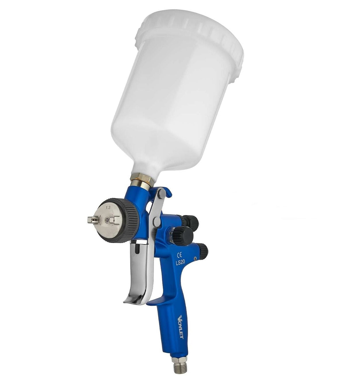 1.3mm HVLP gravity feed spray gun for automotive painting applications