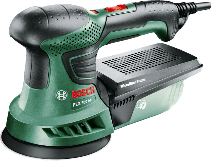 125mm electric random orbital sander 300W with dust extraction adapter