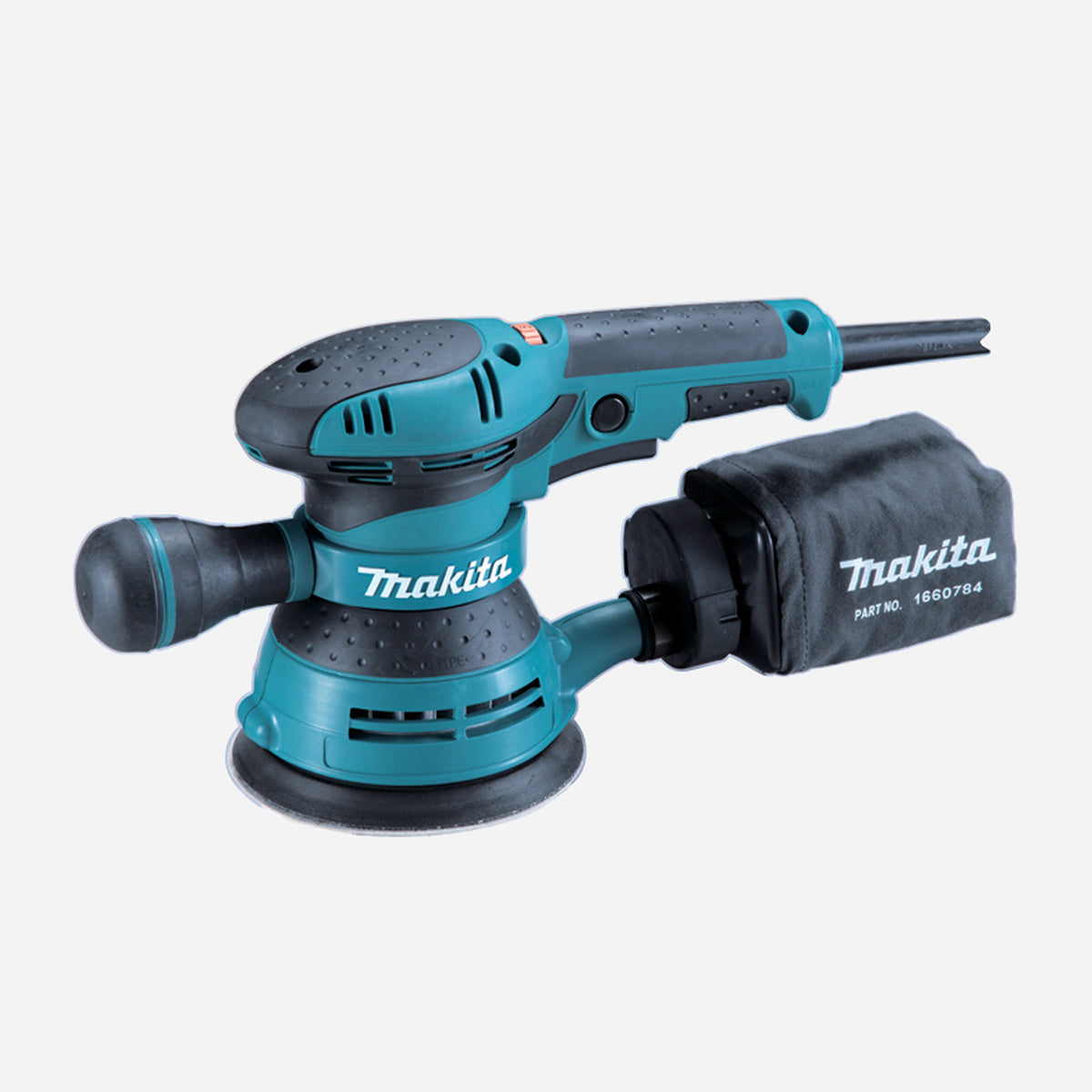 125mm random orbital sander 300W with variable speed and dust bag