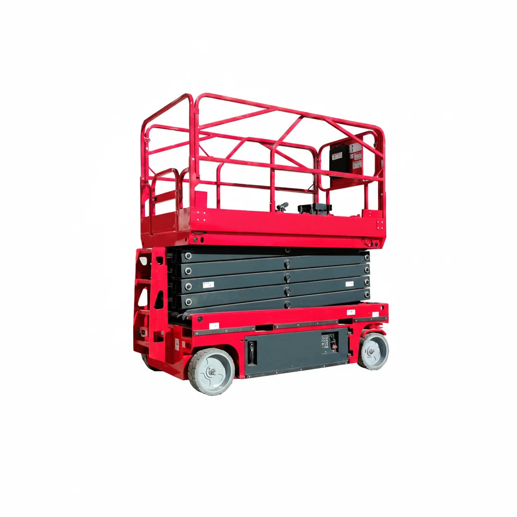 15.7m electric self-propelled scissor lift aerial work platform