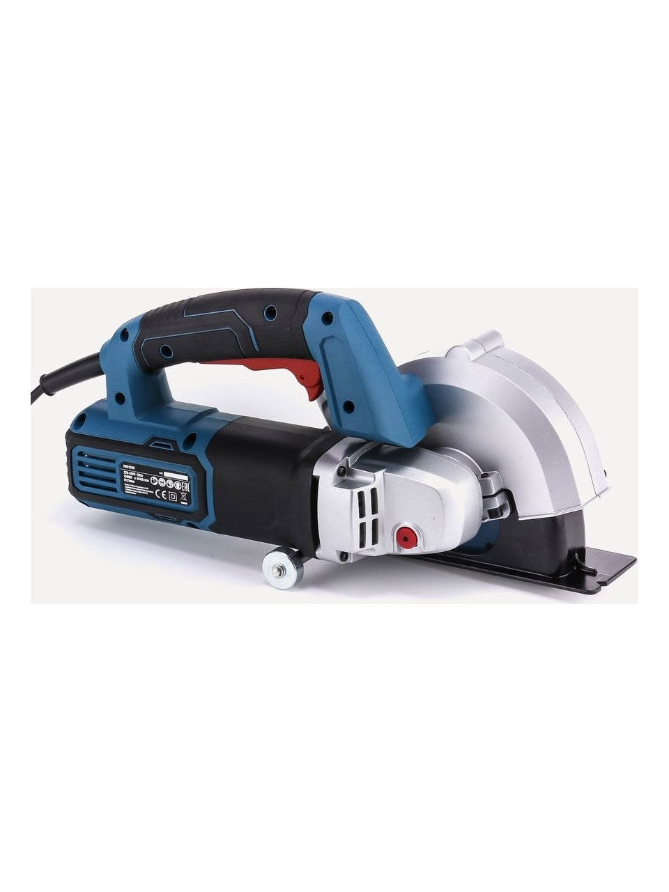 1500W wall chaser tool for brick plaster channel cutting with dust extraction