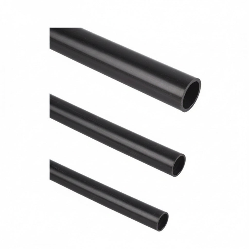 16/6mm black polyethylene conduit for underground cable protection