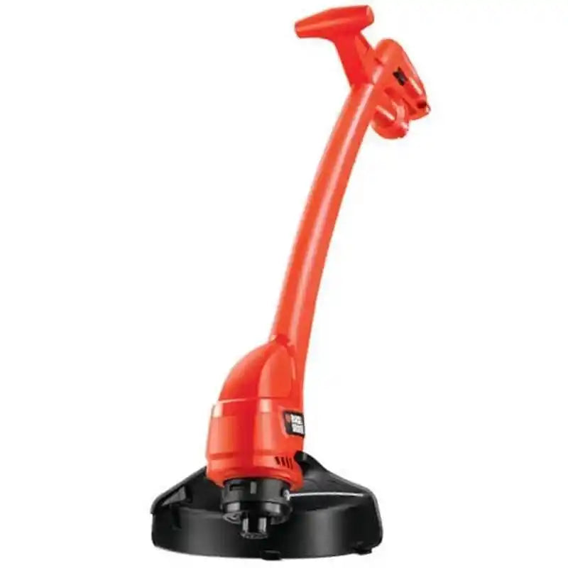 18V cordless grass edge trimmer with telescopic shaft, Flowerguard protection, and durable plastic blade system.