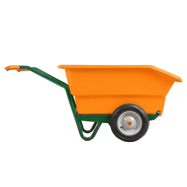 240L tipping plastic wheelbarrow for agriculture and construction use