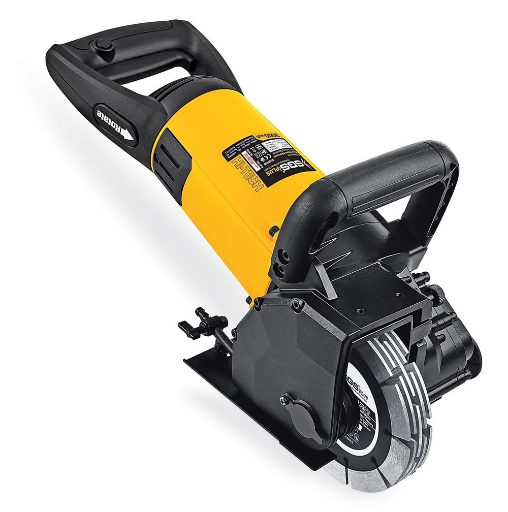 3000W wall chaser machine for concrete brick and marble channel cutting