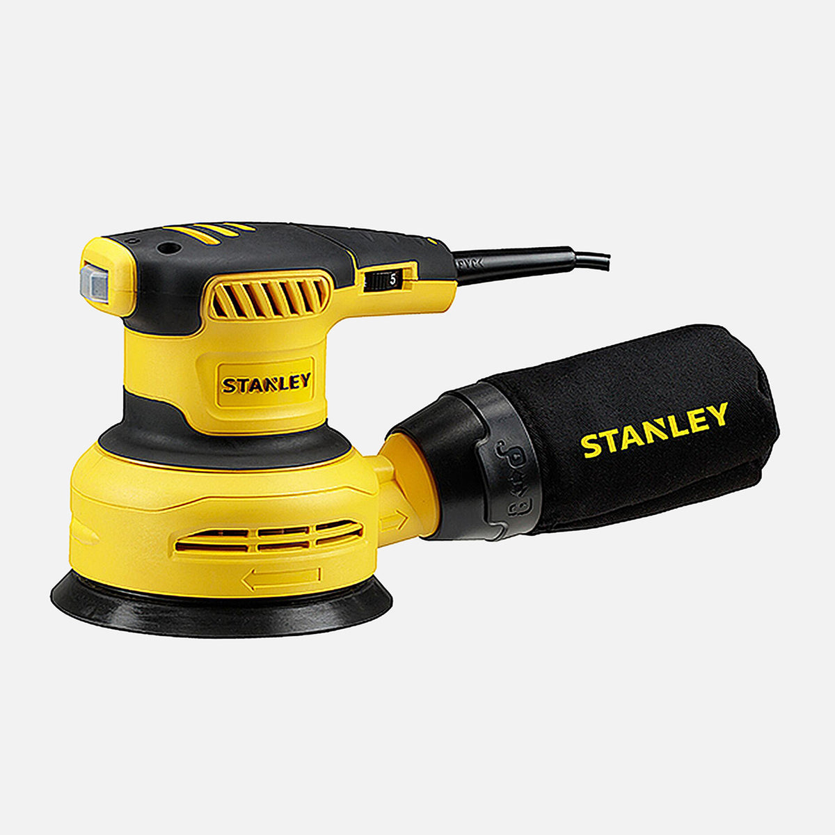 300W 125mm orbital finishing sander with variable speed for smooth sanding results