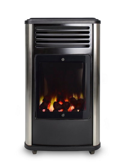 Portable indoor gas heater for home use