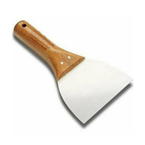 Putty Knife Wood Handle Spring Steel 12cm