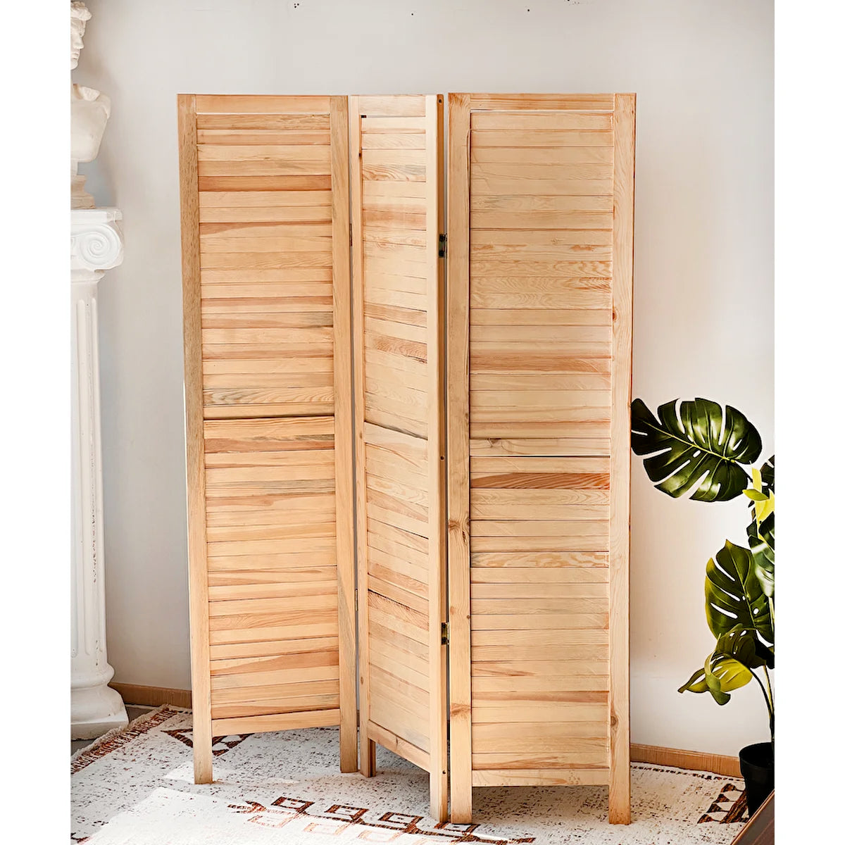 Three Panel Room Divider