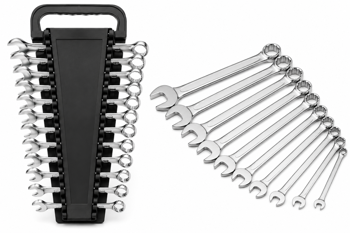 12 Piece Combination Wrench Set  6–22 mm