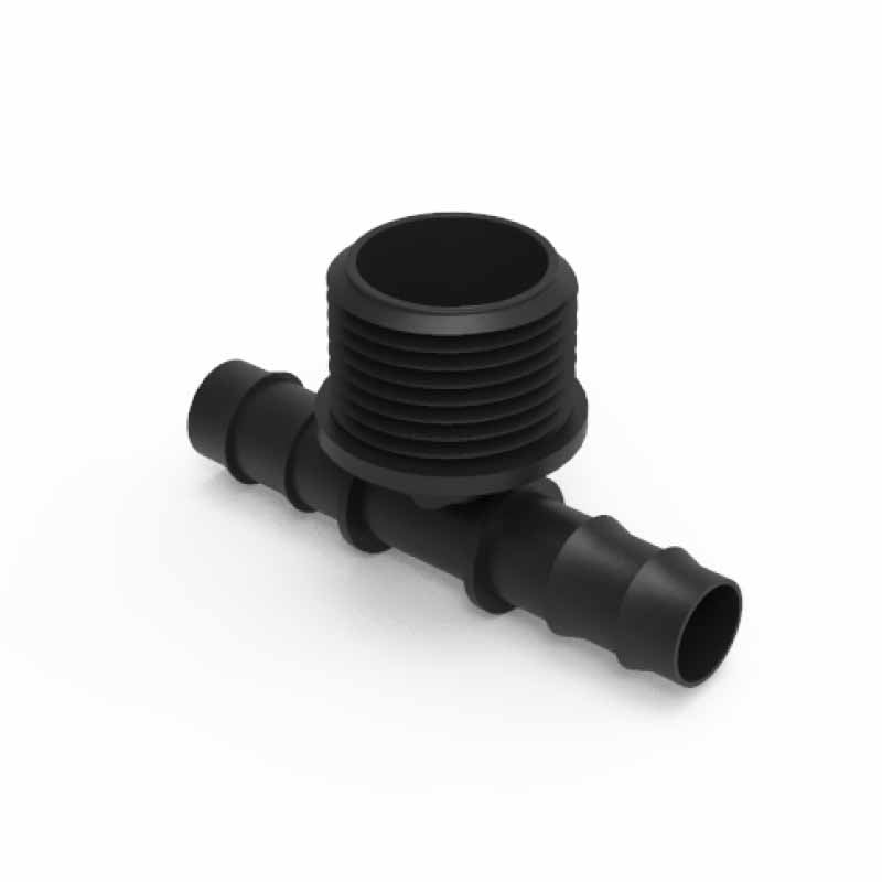 Barbed Male Tee Connector