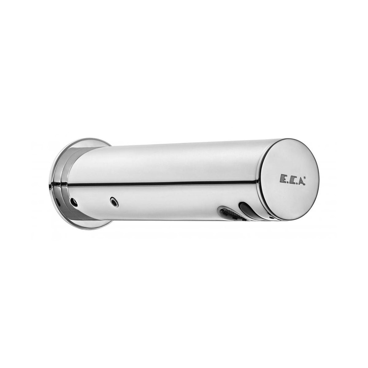Chrome battery powered sensor basin faucet