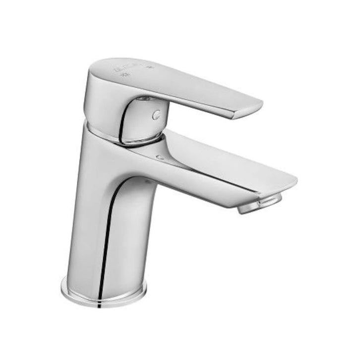 Chrome bathroom basin faucet