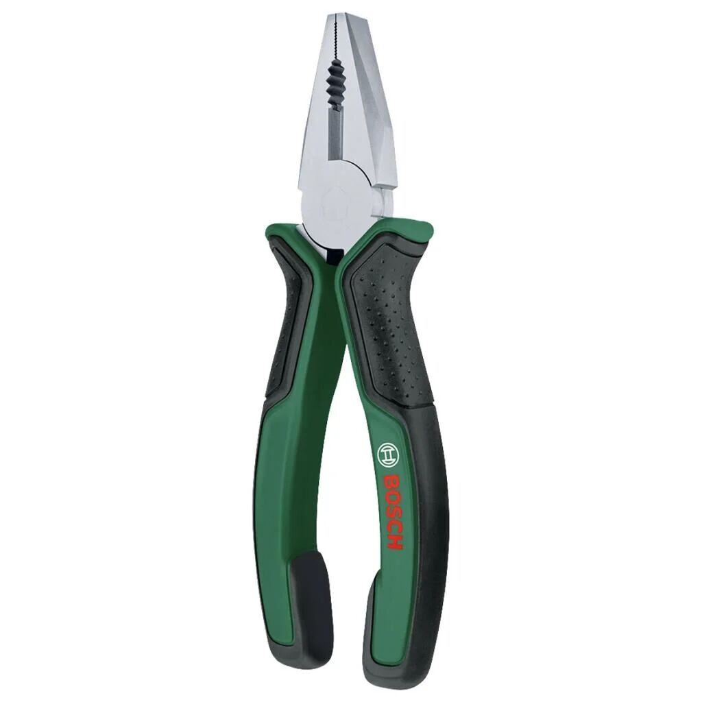 180 mm combination pliers with durable steel body and ergonomic non-slip handles