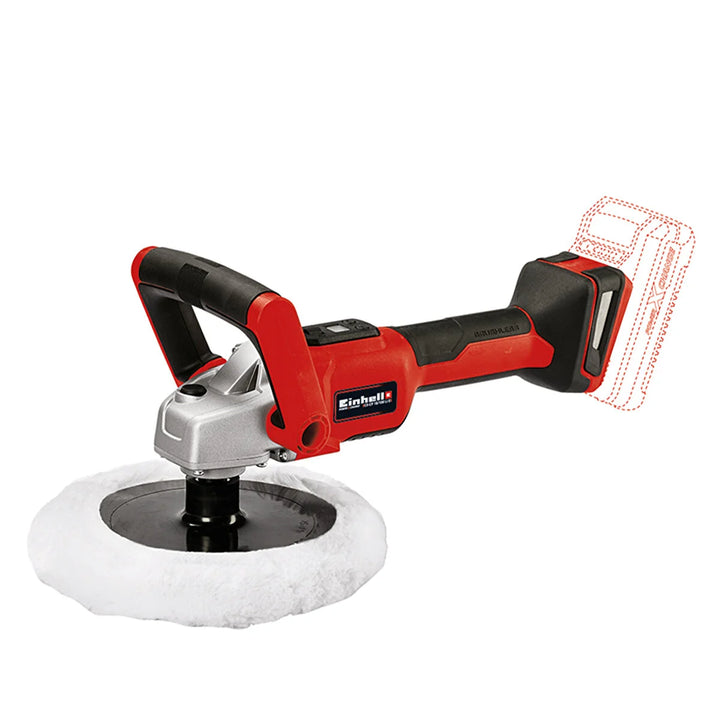 cordless polisher and sander for automotive detailing and surface finishing