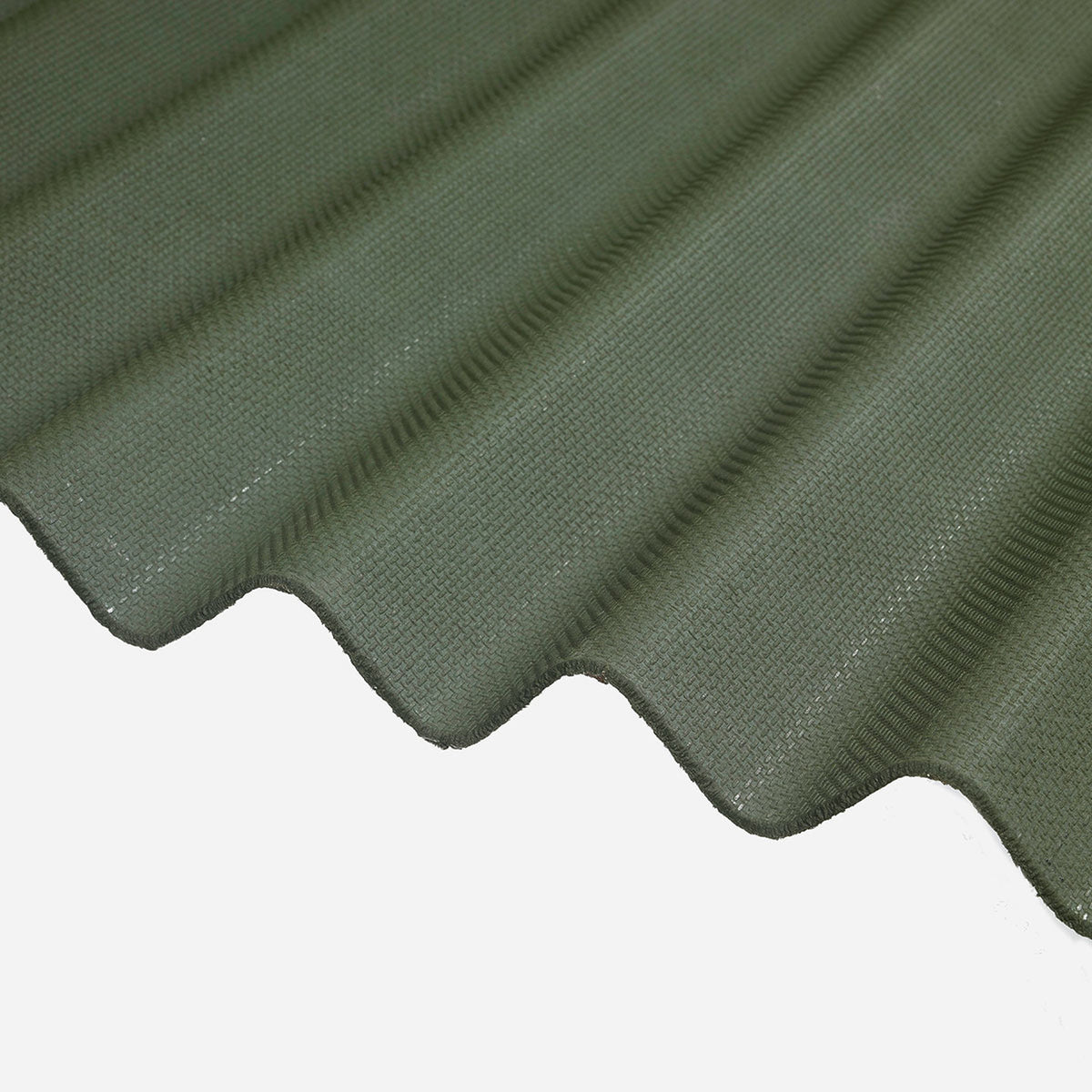 Green corrugated bitumen roofing sheet waterproof roof panel