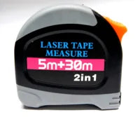 30m Laser Distance Meter with 5m Tape Measure