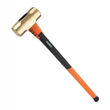 Groz 3.6 kg Brass Head Fiber Handle Sledgehammer