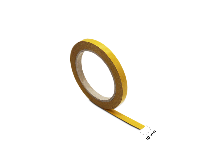 Double-Sided Water-Based Acrylic Tape Roll 10mm x 25m for Framing and Laser Applications
