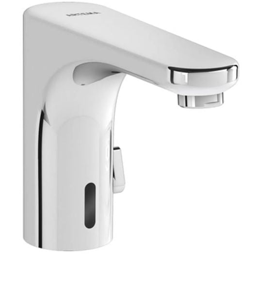Electric sensor basin faucet
