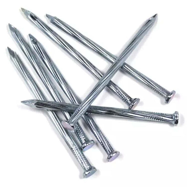 4×40 mm fluted steel concrete nails, 100 pack