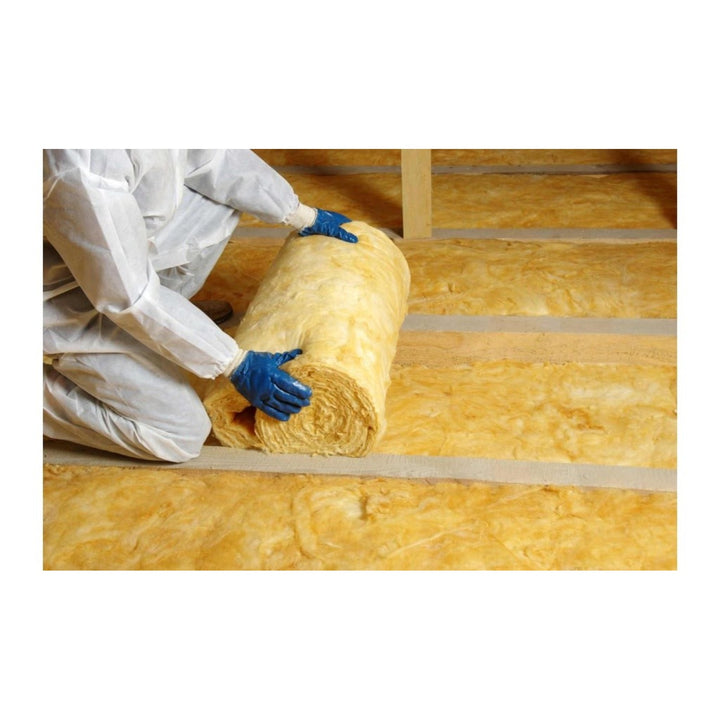 10cm glass wool roof insulation blanket roll 9.6 m² thermal insulation