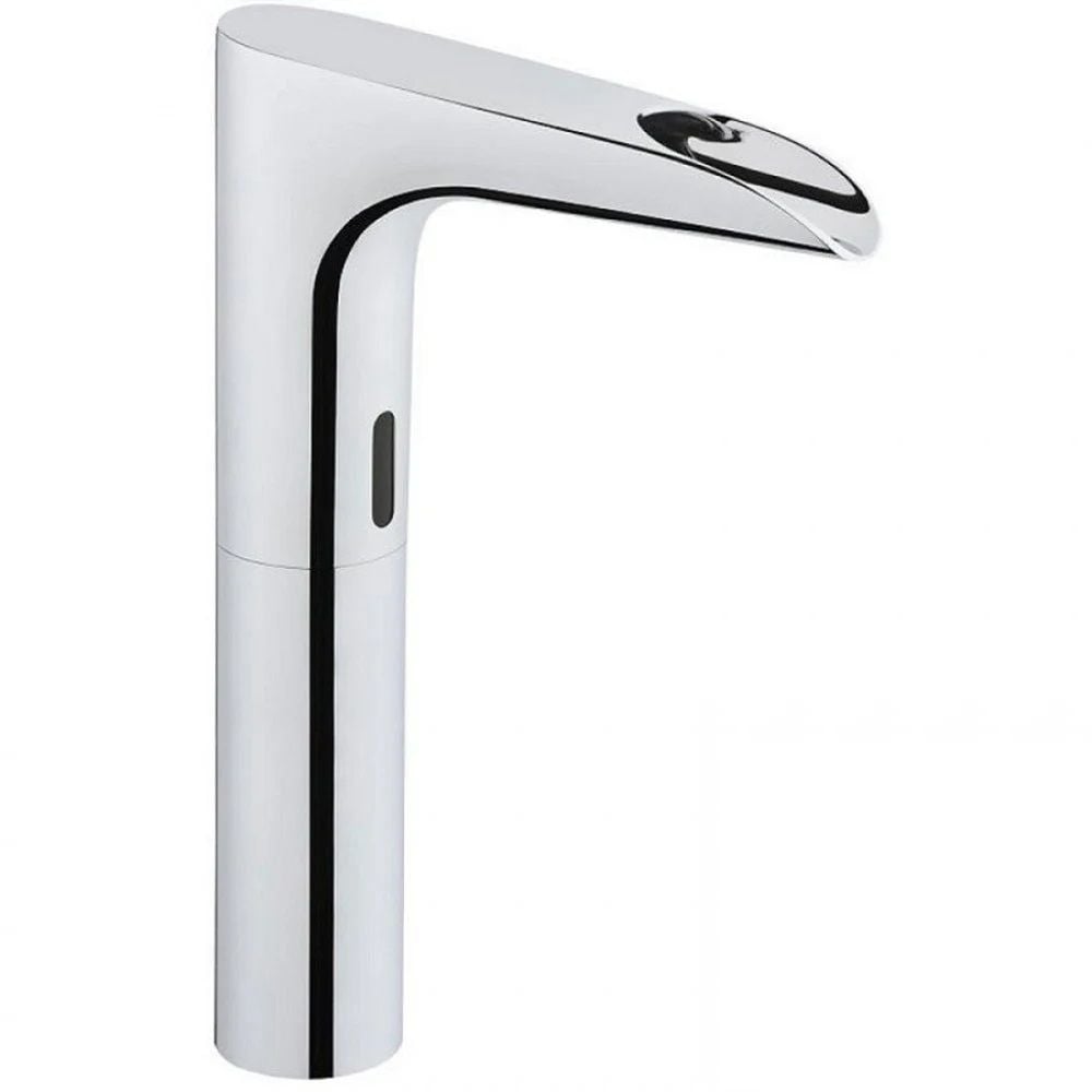 High chrome sensor basin faucet