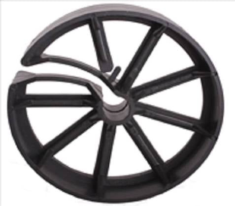 Fore Pile Spacer Wheel Clip-On Rebar Spacer