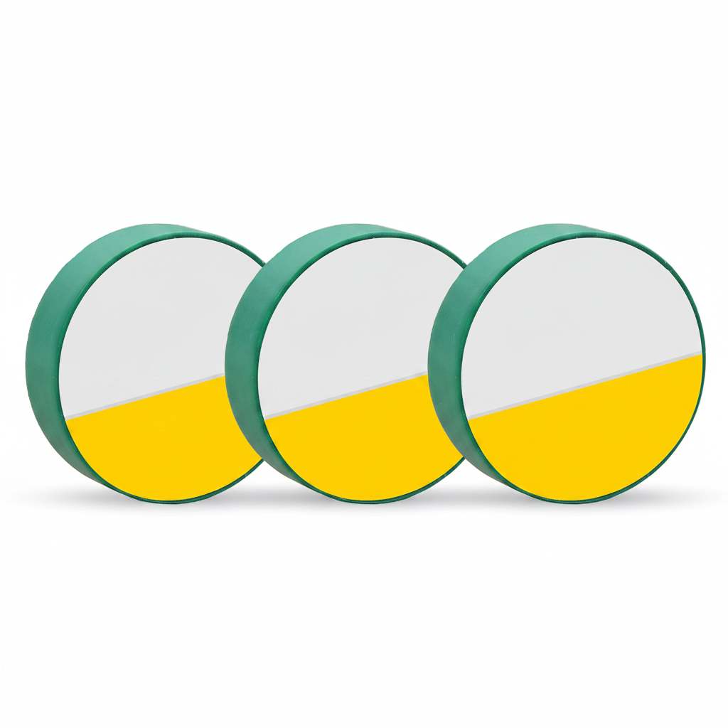 Pack of 3 Green PVC Electrical Insulation Tape Rolls for Cable Protection and Wire Repair