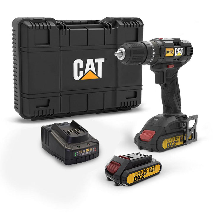 Professional cordless hammer drill dual battery