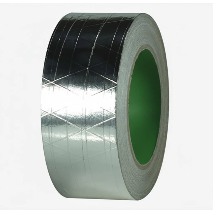Reinforced Aluminum Foil Tape 44mm x 20m for Insulation and Sealing Applications
