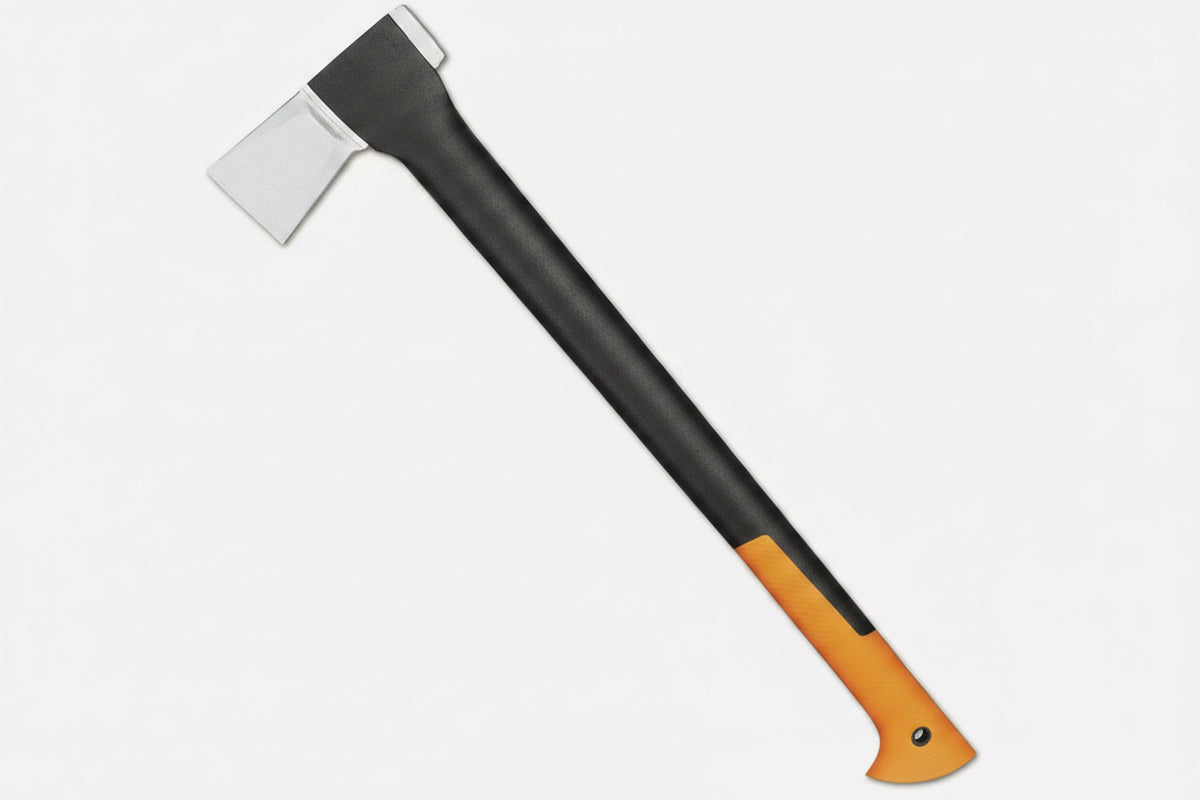 2100g splitting axe with fiberglass composite handle and anti-shock grip for splitting medium-sized logs