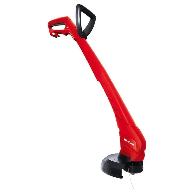 300W electric grass trimmer with 23 cm cutting width and lightweight ergonomic design for garden edging.