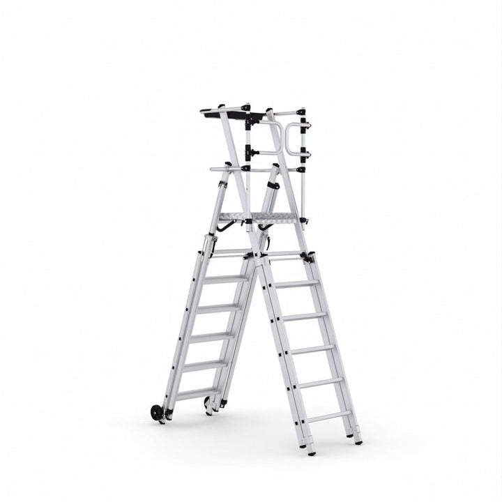 Telescopic folding work platform 3.3 m working height
