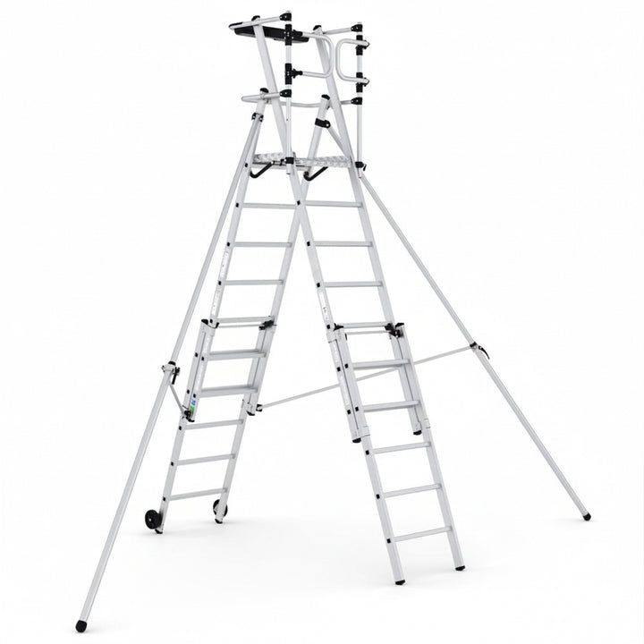 Telescopic folding work platform 3.3 m working height