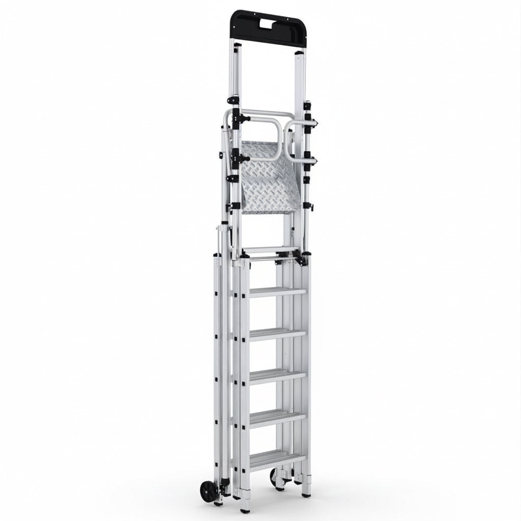 Telescopic folding work platform 3.3 m working height