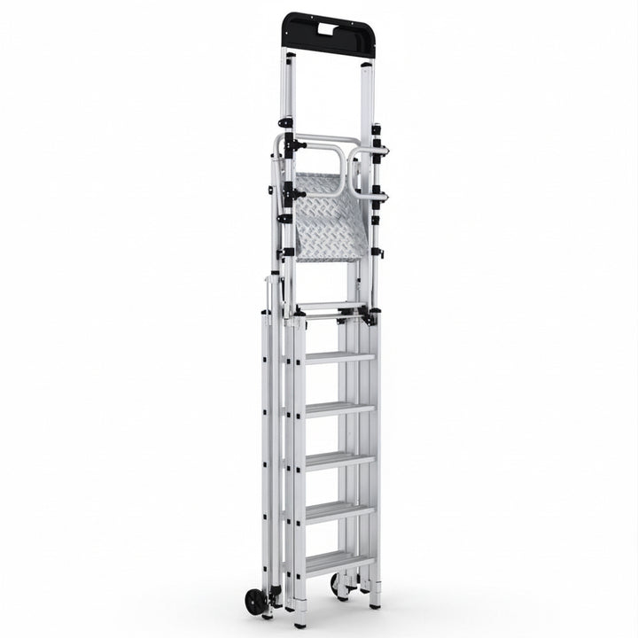 Telescopic folding work platform 3.3 m working height