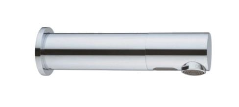 Wall mounted sensor basin faucet