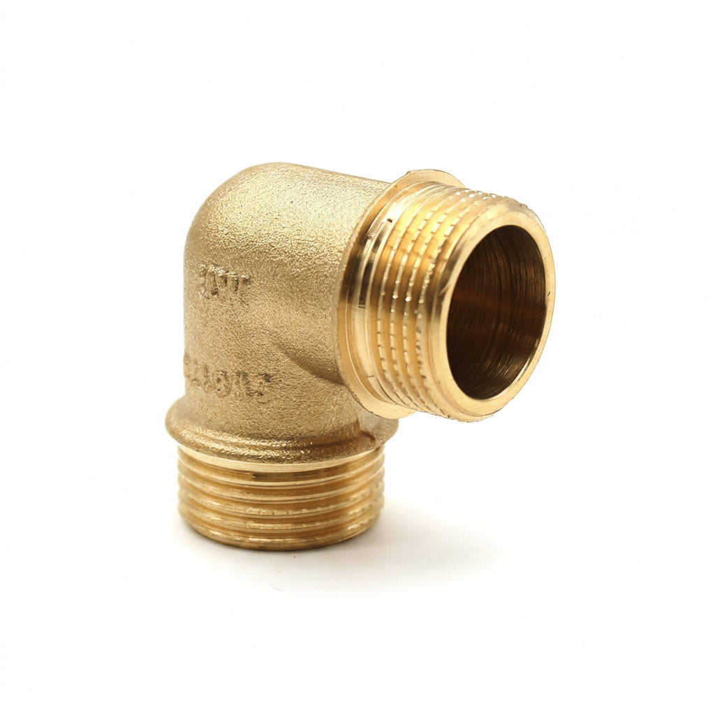 brass male threaded elbow 90degree