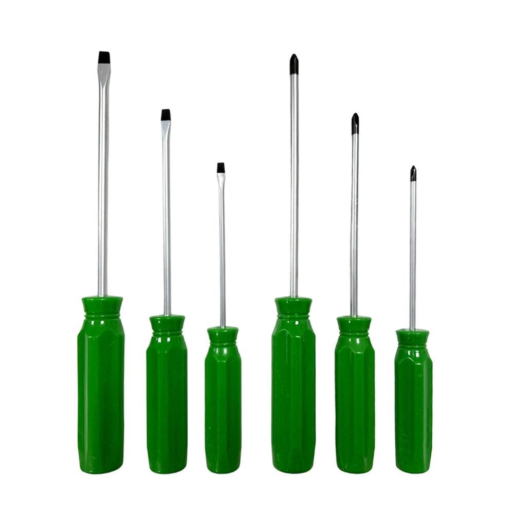 6-Piece Flathead & Phillips Screwdriver Set