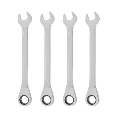4-Piece Ratchet Combination Wrench Set