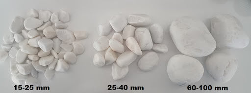 Dolomite Stone Decorative White Landscaping Pebble