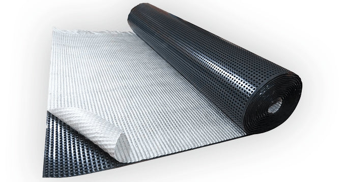 Drainage Board with Geotextile and Dimple Sheet