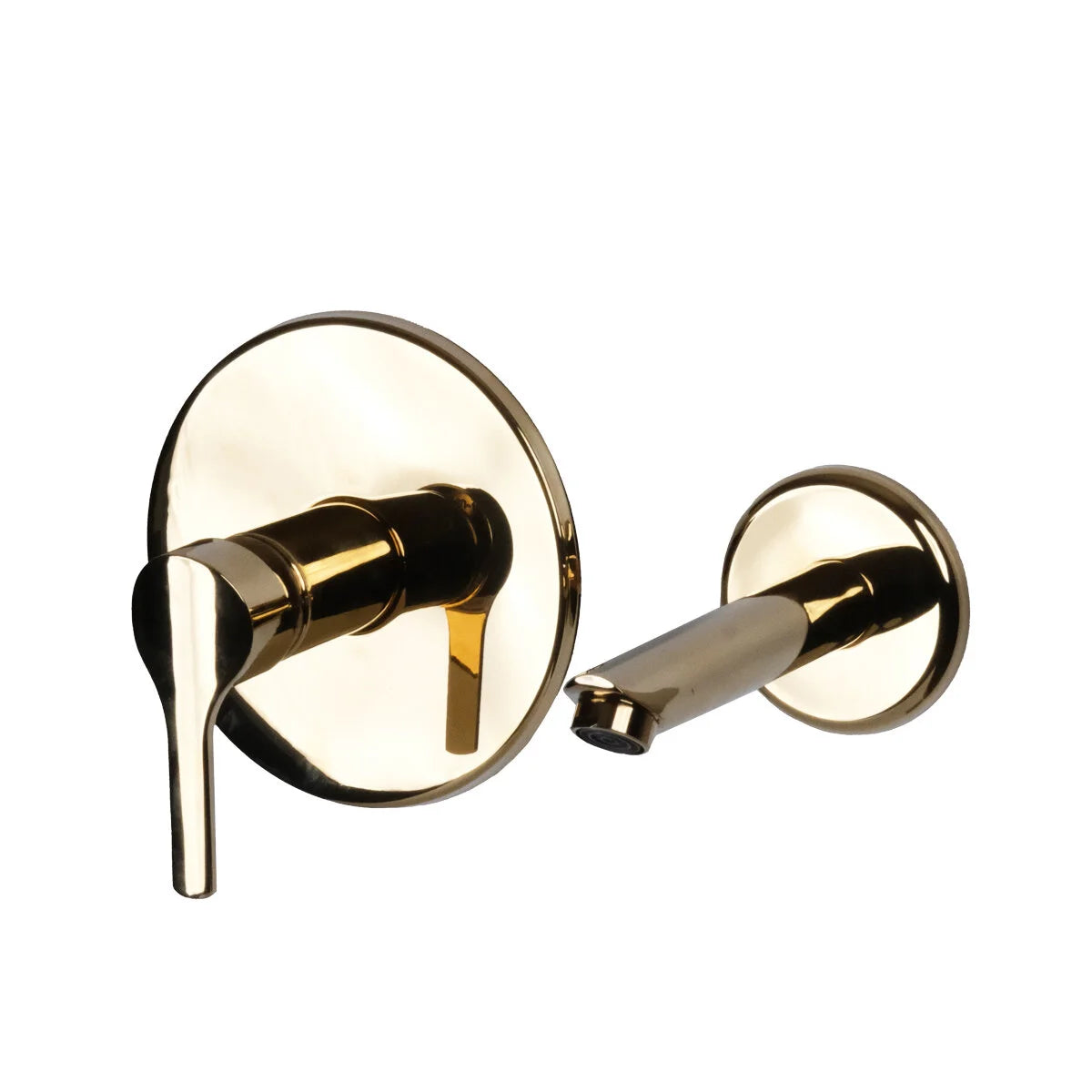 FKN Built-in Round Gold Faucet
