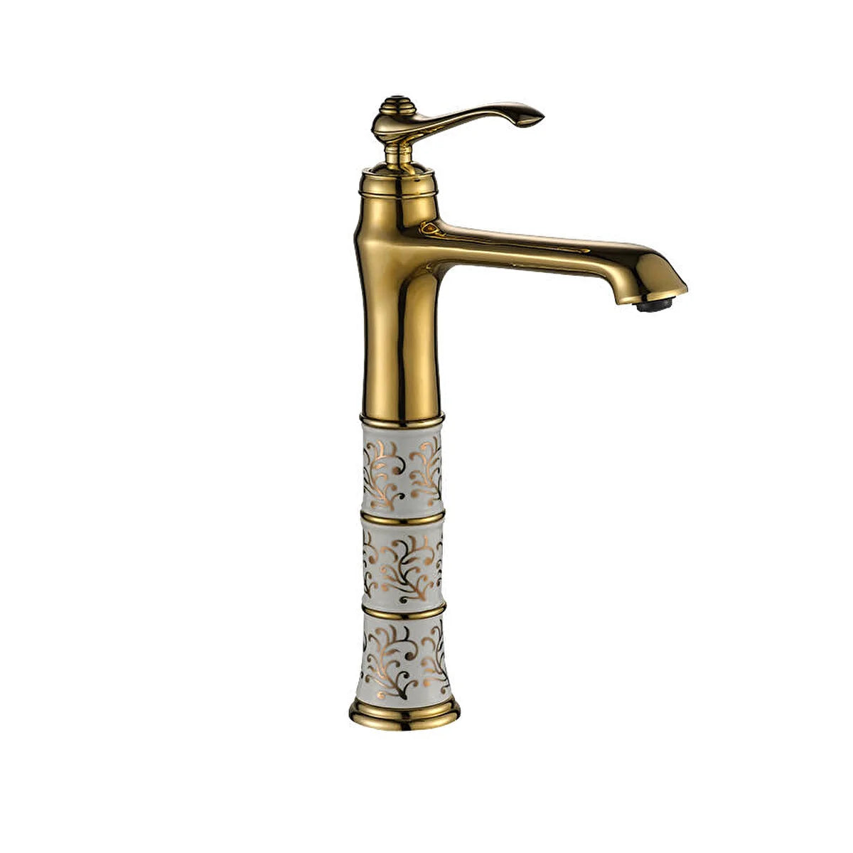 FKN Victoria Mix Tall Gold Vessel Sink Faucet