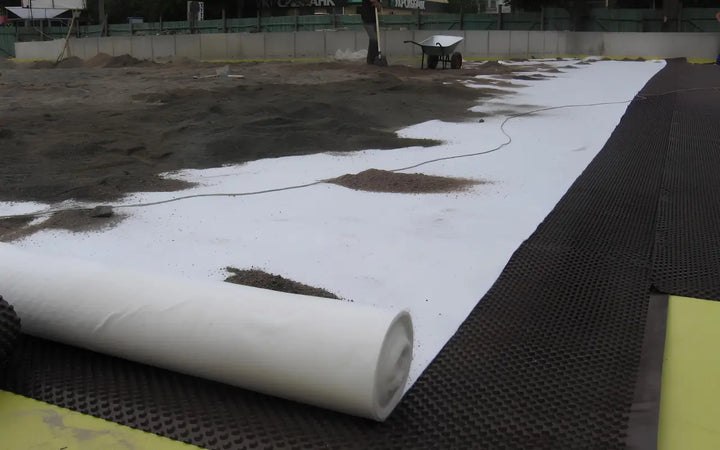 geotextiile nonwoven white