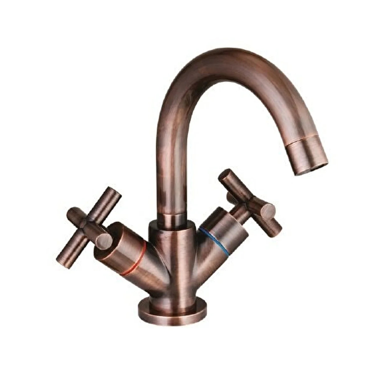 GPD Nino Rotating Spout Sink Faucet Copper Oxide DLB05-B