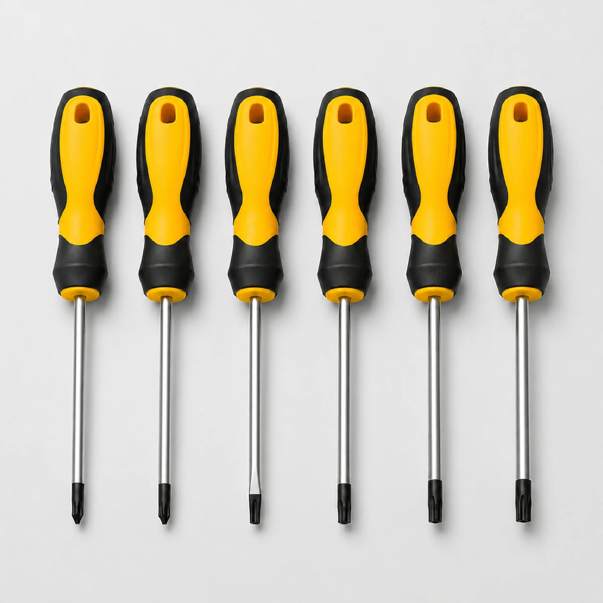 10 cm Magnetic Flat Torque Tip Screwdriver Set
